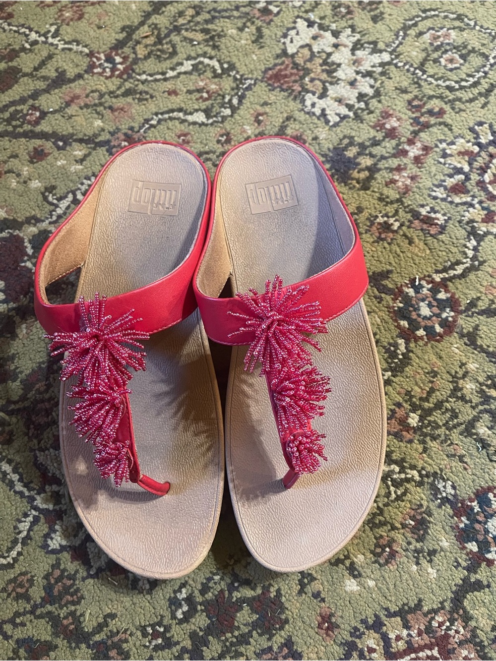 FitFlop Fino Bead Pompom size 10